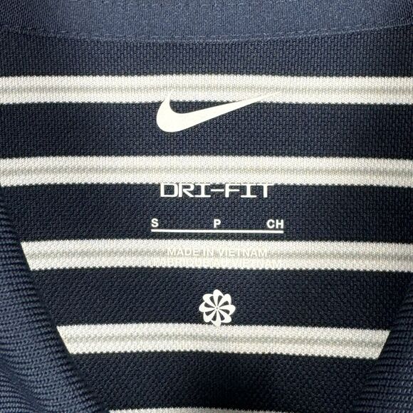 Nike Dri-FIT Victory Striped Golf Polo Men’s Size Small Obsidian Blue DH0829-451 - Picture 3 of 7